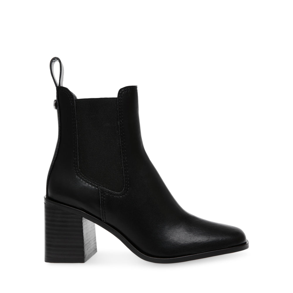 Steve Madden Achiever Bootie BLK ACTION LEATHER Ankle boots All Products