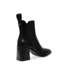 Steve Madden Achiever Bootie BLK ACTION LEATHER Ankle boots All Products