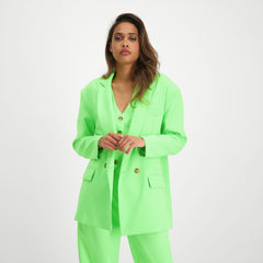 Isabella Blazer NEON GREEN