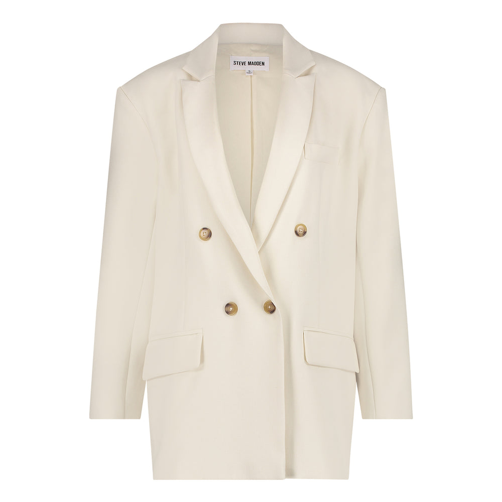 Steve Madden Apparel Isabella Blazer PRISTINE IVORY Jackets All Products
