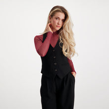 Steve Madden Apparel Isabella Vest BLACK Tops All Products