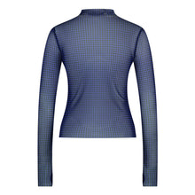 Steve Madden Apparel The Eliza Mesh Top BLUING Tops All Products