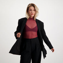 Steve Madden Apparel The Eliza Mesh Top PINK GLO Tops All Products