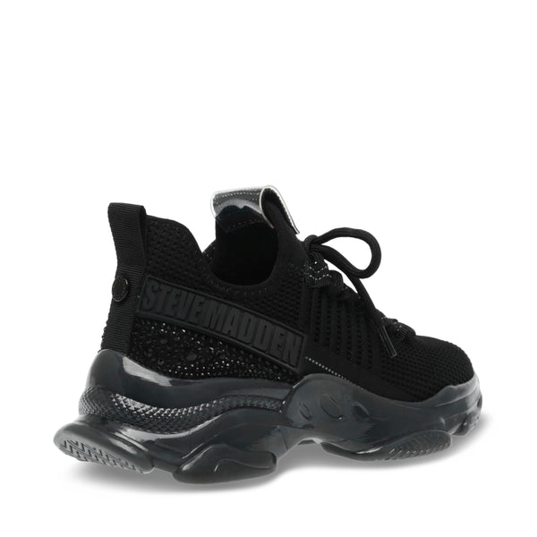 Steve Madden Maxilla-R Sneaker JET BLACK Sneakers All Products
