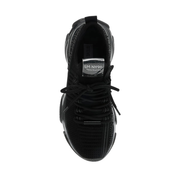 Steve Madden Maxilla-R Sneaker JET BLACK Sneakers All Products