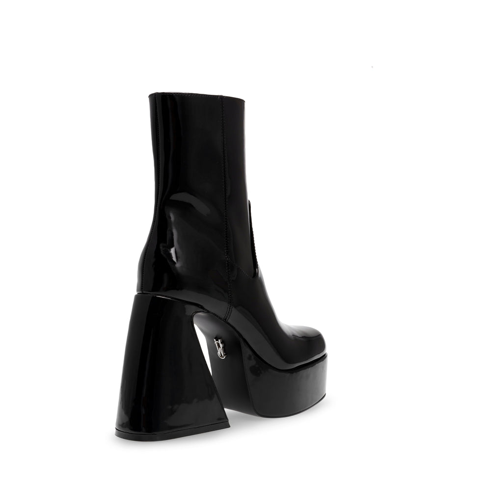 Steve Madden Profuse Bootie BLACK PATENT Ankle boots All Products
