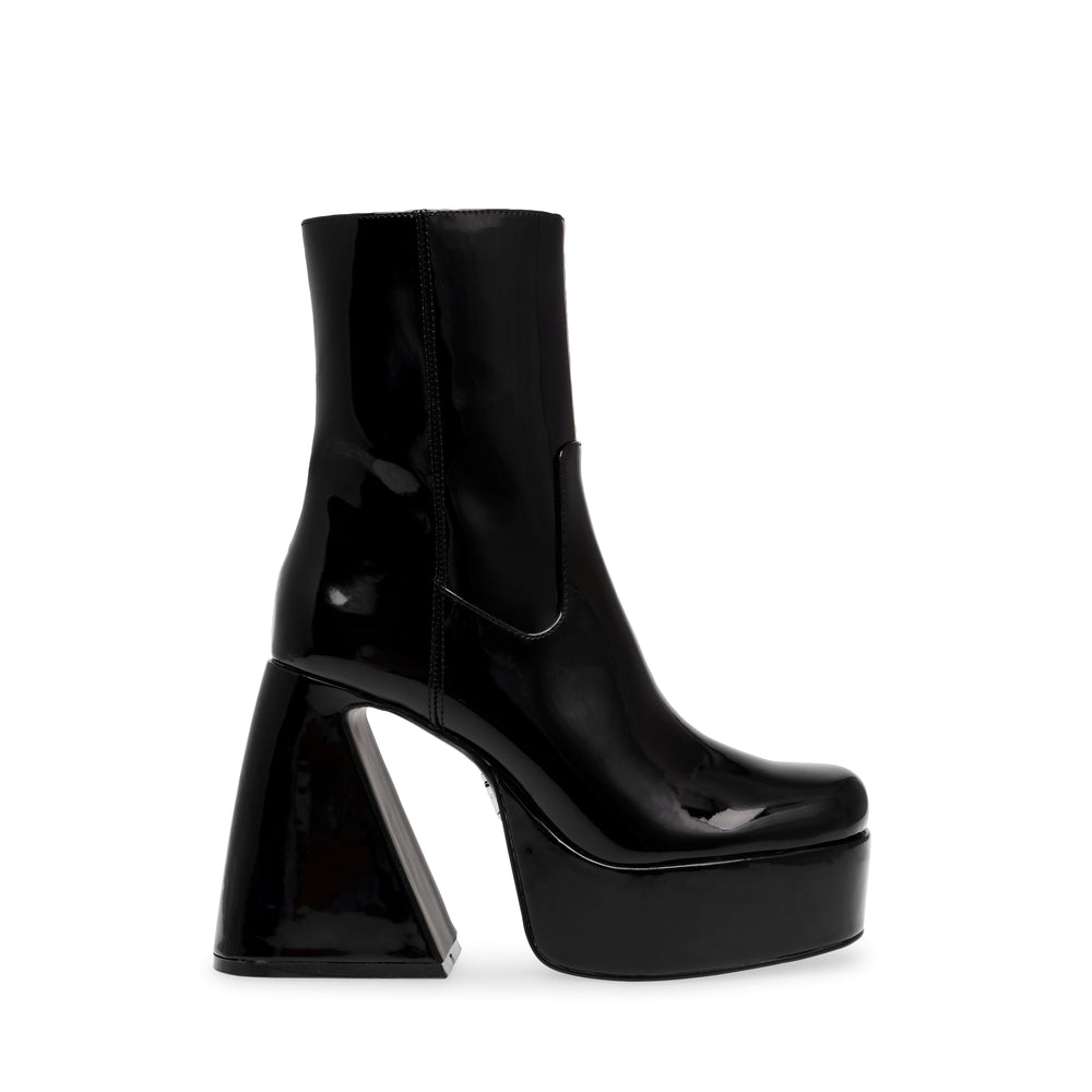 Steve Madden Profuse Bootie BLACK PATENT Ankle boots All Products