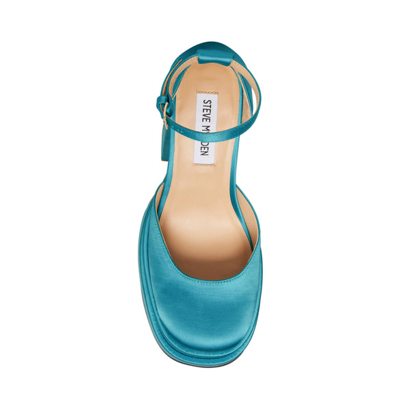Steve Madden Charlize Sandal BLUE SATIN Sandals All Products