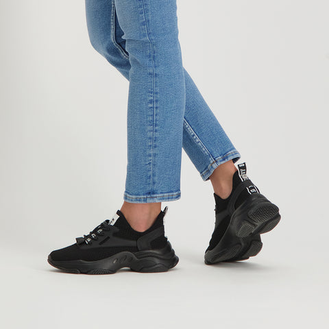 Steve Madden Match Sneaker BLACK/BLACK Sneakers ELLE SHOPPING DAY